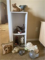 Adorable Animal Figures & Shelf