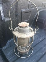 Vintage Dietz Silvertoned Lantern