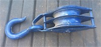 Metal Blue Pulley