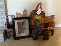 Baskets Galore, Doll Size Bench, Knox IN House