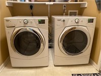 Whirlpool Washer & Electric Dryer - WORKS