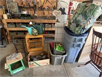 Gardening, Lawn Lights, Trellis, Trash Cans +