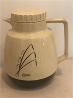 Vintage Oster Wheat Design Carafe / Thermos