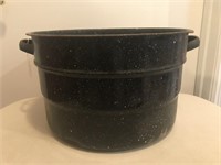 Large Enamelware Pot - No Lid