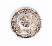 Coin 1908-D United States Barber Dime