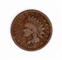 Coin 1872-P United States Indian Head Cent