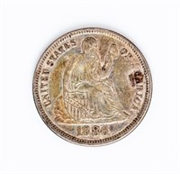Coin 1886-P United States Seated Liberty Dime