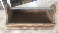 Vintage Wood Tool Tray