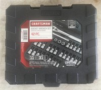 Craftsman Socket Wrench Set 42 pc. New