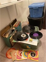 LARGE Collection of Old Vinyl Records