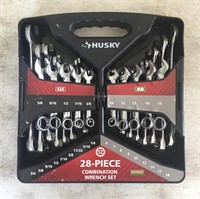 Husky 28 pc Combination Wrench Set New