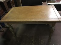 Solid Oak D Table