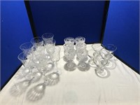 19 Pieces of Stem ware