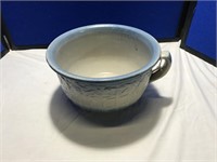 Blue Salt Glazed Mixing Bowl