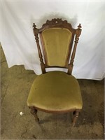 Walnut Victorian Side Chair