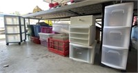 Storage Totes & Rolling Plastic Storage Towers