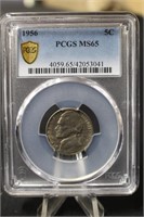 1956 MS65 Jefferson Nickel PCGS Certified