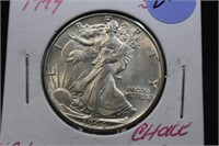 1944 Walking Liberty Silver Half Dollar Excellent