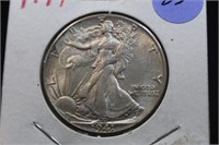 1941 Uncirculated Walking Liberty Silver Half