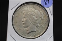 1922 U.S. Silver Peace Dollar