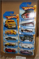 9 NOS 2010 NEW MODELS HOT WHEELS TOYS