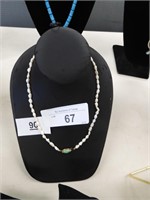 ELEGANT NATURAL PEARL NECKLACE