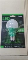 Feit Electric 3.5 Watt green LED light bulb, new