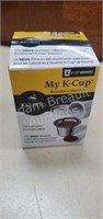 My K-cup reusable coffee filter, new in package