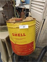 LG SHELL OIL PETROLEUM CAN