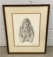 Willard Stone "Faith" Signed & Numbered Lithograph