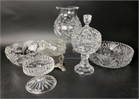Selection of Clear Glass & Crystal