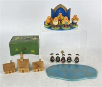 Vintage German Miniatures & Music Box - Ges Gesch