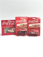 Coca-Cola Die-Cast Lot of 3 Cars 1967/1979