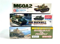 Lot of Allied WWII Model Tanks