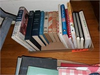 FLAT OF COOK BOOKS