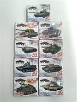 4D Model Tank Lot #2 (9 Models)