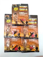 Desert Shield Action Figure Lot #2 (5 Figures)