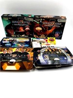 STAR TREK, STARGATE SG-1 & BABYLON Cards & Games