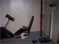 EXERCISER, WEIGHTS AND SCALES