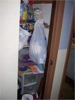 CLOSET CONTENTS CLEANING SUPPLIES AND MORE