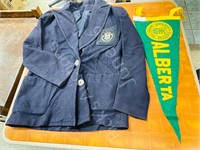 U of A pennant & school jacket