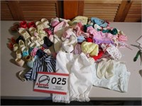 Doll Clothes, Shoes as Displayed