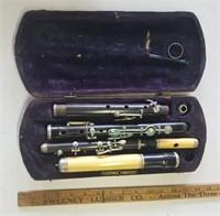 Antique Flute & Case
