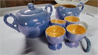 Blue Tea Set
