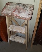 Vintage Wooden Stepping Stool