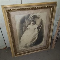 Child Photograph and Frame