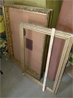 Assorted Antique Wooden Frames
