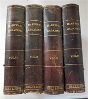 1870's Harpers New Magazine Books