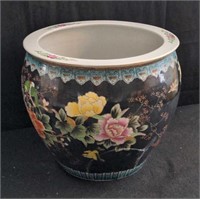 Chinese porcelain fishbowl