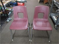 2 Child's School Chairs